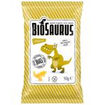 Снеки кукурузные Biosaurus с сыром органические 50г