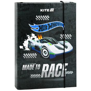 Папка для зошитів Kite Hot Wheels на гумці картон В5 - купити, ціни на Ідеал - фото 3