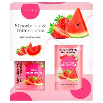 Набір подарунковий Liora Strawberry & Watermelon - купити, ціни на Auchan - фото 1