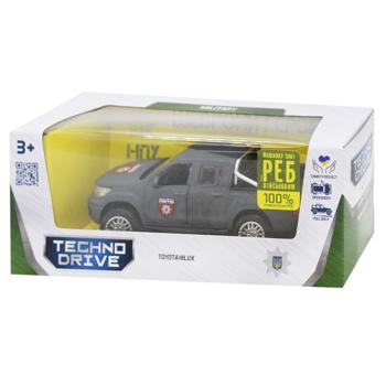 Автомодель Techno Drive Шеврони Героїв Toyota Hilux ОШБр НПУ Лють
