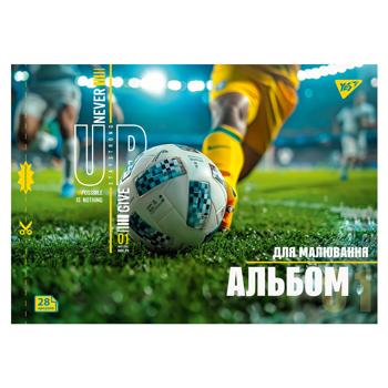 Тетрадь для рисования Yes Football с перфорацией А4 28 листов - купить, цены на - фото 5
