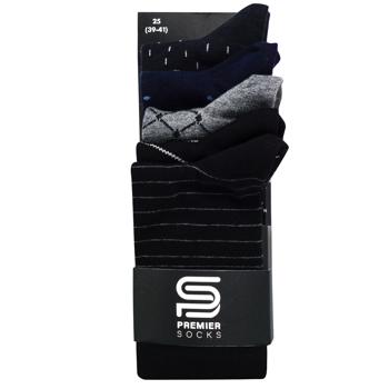 Premier Socks Set of High Men's Socks 5pcs - buy, prices for NOVUS - photo 1