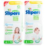 Підгузки Slipers J-206 6 Large Jumbo 15+кг 40шт