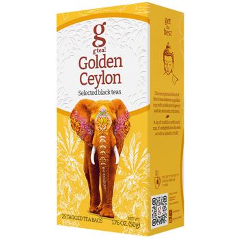 G'tea! Golden Ceylon Black Tea 2g*25pcs