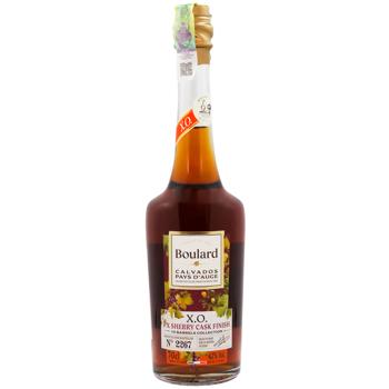 Кальвадос Boulard XO PX Sherry Cask Finish 43% 0,7л - купить, цены на WINETIME - фото 1