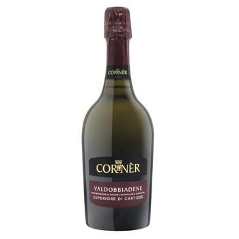 Corner Prosecco Superiore di Cartizze Dry White Sparkling Wine 11.5% 0.75l - buy, prices for - photo 1