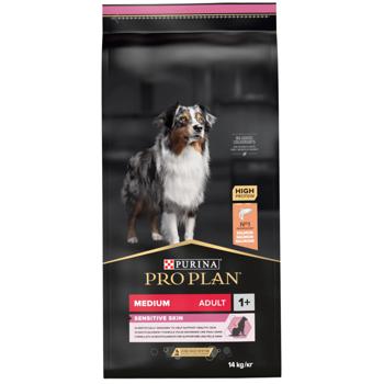 Сухий корм для собак ProPlan Medium Sensitive Skin 14 кг - лосось - купити, ціни на MasterZoo - фото 3