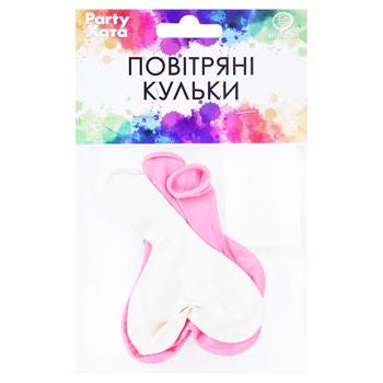 Набір кульок Sharik Серце латексних 4шт - купити, ціни на Чудо Маркет - фото 1