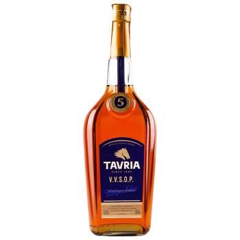 Tavria Brandy V.V.S.O.P. 5 Years 40% 0.5l - buy, prices for NOVUS - photo 1