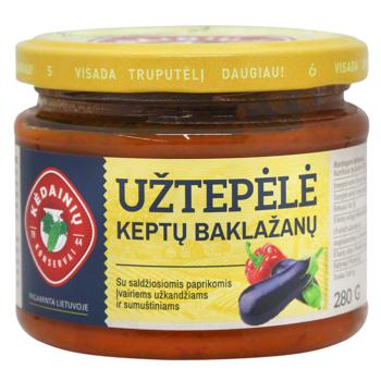 Kedainiu Konservai Eggplant Spread 280g - buy, prices for NOVUS - photo 1