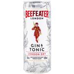 Напиток слабоалкогольный Beefeater Gin&Tonic London Dry 4,9% 250мл