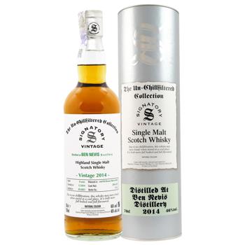 Signature Ben Nevis Unchillfiltered Whiskey 46% 0.7l - buy, prices for MegaMarket - photo 1