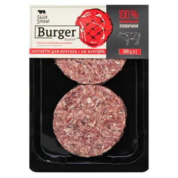 Skott Smeat Chilled Beef Burger Patties - buy, prices for NOVUS - photo 1