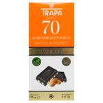 Trapa Intenso Dark Chocolate with Almonds 70% 175g