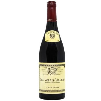Вино Louis Jadot Beaujolais-Villages красное сухое 12,5% 0,75л