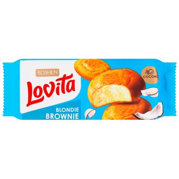 Roshen Lovita Blondie Brownie Coconut Cookies 152g