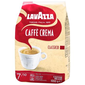 Кава Lavazza Caffe Crema Classico в зернах 1кг - купити, ціни на Auchan - фото 1