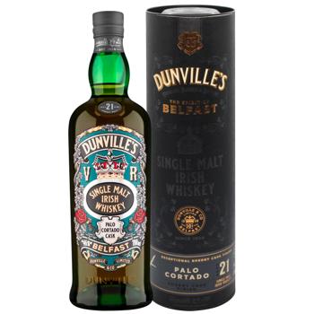 Віскі Echlinville Distillery Dunvilles Palo Coratdo 21YO (gift box) 0.7 л