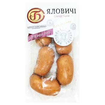 Сардельки Богодухівський МК Яловичі перший сорт - купити, ціни на Чудо Маркет - фото 1