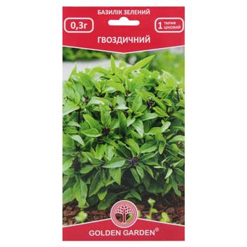 Golden Garden Clove Green Basil Seeds 0.5g