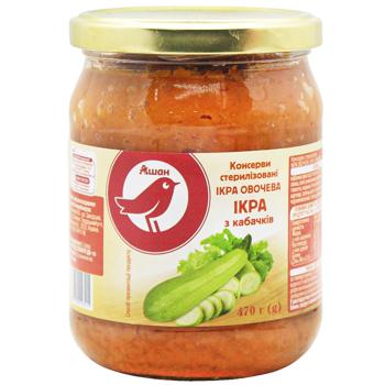 Икра Auchan из кабачков 460г