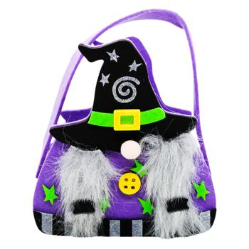 Zed Halloween Witch Felt Bag Decoration 14.5х7х9cm - buy, prices for - photo 1