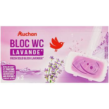Auchan Lavender Fresh Solid Block 3pcs