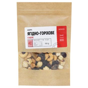 Novus Dried Berries And Nut Assorti 100г - buy, prices for NOVUS - photo 1