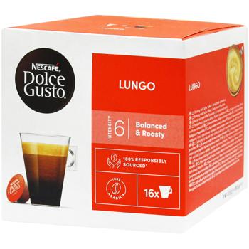 Кофе в капсулах NESCAFÉ® DOLCE GUSTO® Lungo 5,6г*16шт - купить, цены на Идеал - фото 1