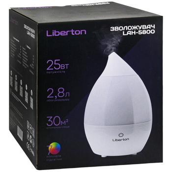 Зволожувач повітря Liberton LAH-5800 - купити, ціни на - фото 3