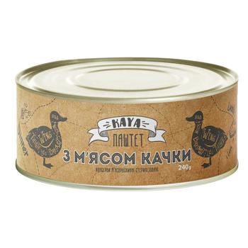 Паштет Kaya з качиним м'ясом 240г