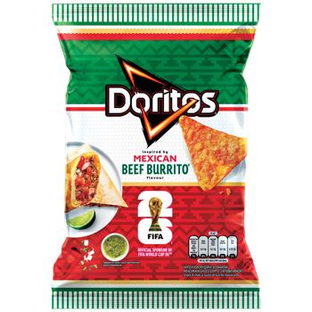 Чипсы Doritos со вкусом мексиканского бурито с говядиной 90г - купить, цены на Эпицентр FOOD - фото 1