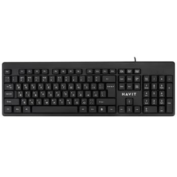 Клавіатура Havit HV-KB2001 USB Black - купити, ціни на - фото 1