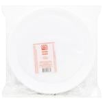 Subbota Disposable Dinner White Plates 10pcs