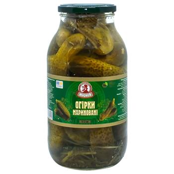 Zhyrnov Marinated Cucumbers 9-12cm 1850g