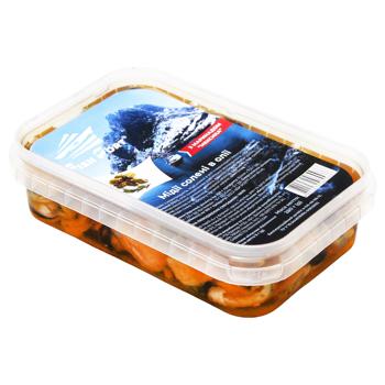 Мидии Fish Port соленые в масле с маринадом Мексика 280г - купить, цены на - фото 3
