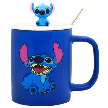 Stitch Large Blue Ceramic Cup 400ml - buy, prices for - photo 2