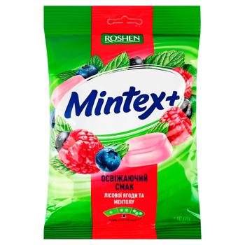 Roshen Mintex+ Forest Berries and Menthol Candies 140g - buy, prices for Ideal - photo 1