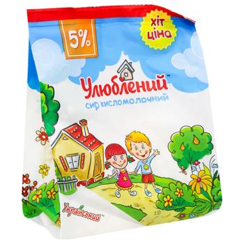 Сир кисломолочний Улюблений 5% 350г - купити, ціни на - фото 3