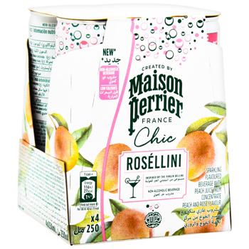 Maison Perrier Chic Rosellini Sparkling Beverage 250ml x 4pcs - buy, prices for - photo 4