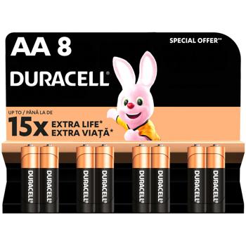 Батарейки Duracell АА 8шт