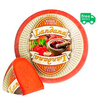 Сир Landana Red Pesto 50% - купити, ціни на Cупермаркет "Харків" - фото 1