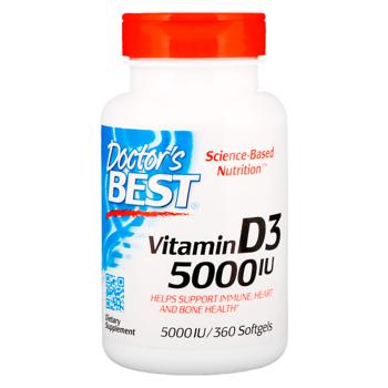 vitamin d doctor's best 360pcs USA