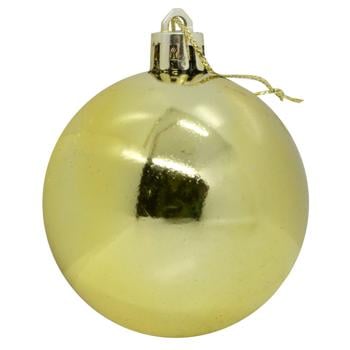 Greenwich Shiny Christmas Ball 6cm Gold