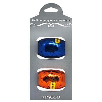 Набор украшений для подарков El Pacco Лента 5мм*10м 2шт - купить, цены на КОСМОС - фото 2