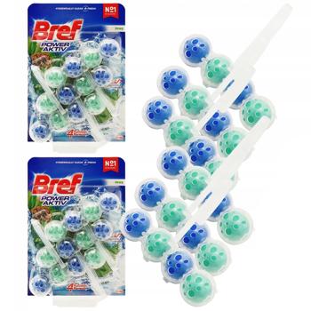 Bref Power Aktiv Toilet Block with Pine Scent 2*50g - buy, prices for - photo 1
