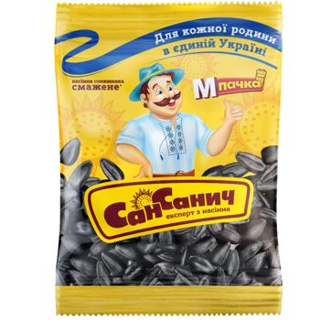 Семена подсолнечника Сан Саныч жареные 100г - купить, цены на КОСМОС - фото 1