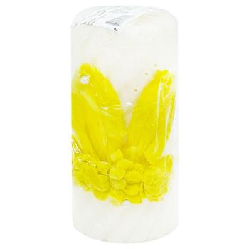 Свеча Пасхальная С ушками средняя - купить, цены на Чудо Маркет - фото 1