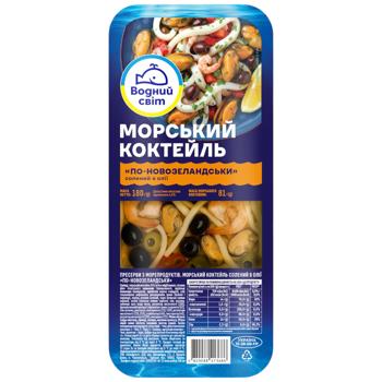 Морский коктейль Водний Світ по-новозеландськи 180г - купити, ціни на КОСМОС - фото 1