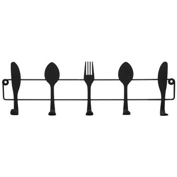 Hooks Black for Kitchen Accessories 40cm 16050B-15 - buy, prices for COSMOS - photo 1